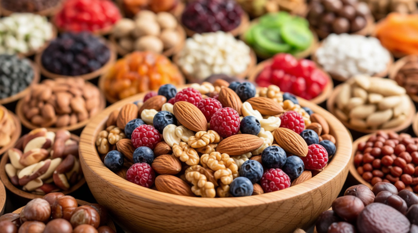 Top des aliments à forte densité antioxydante par catégorie