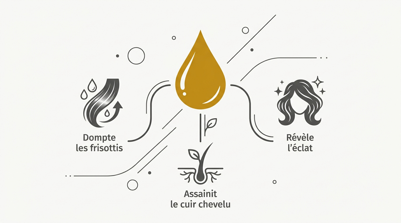 Masque au miel pour cheveux brillants