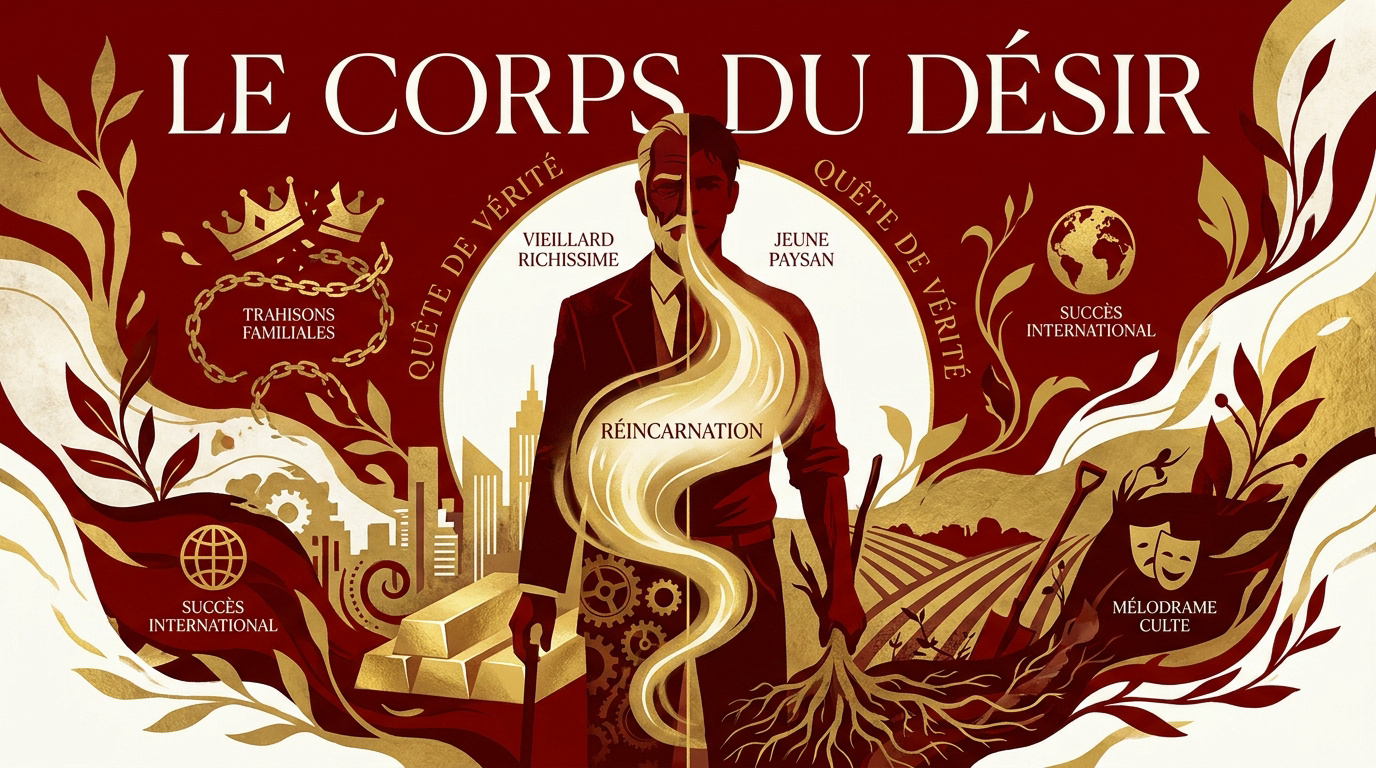 Dualité entre Pedro José Donoso et Salvador Cerinza dans Le Corps du désir