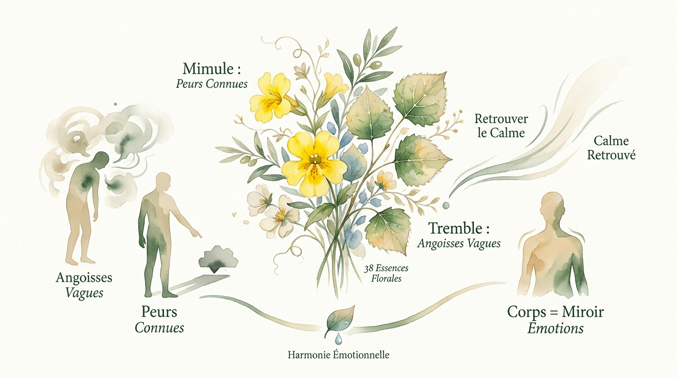 Fleurs de Bach et sérénité