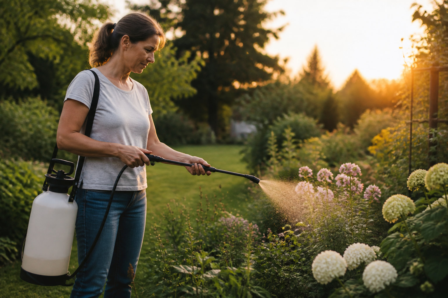 3 règles d'or pour pulvériser sans brûler vos plantes