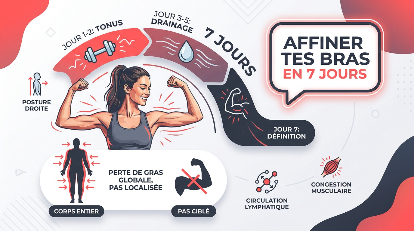 Femme tonifiant ses bras avec des exercices de fitness