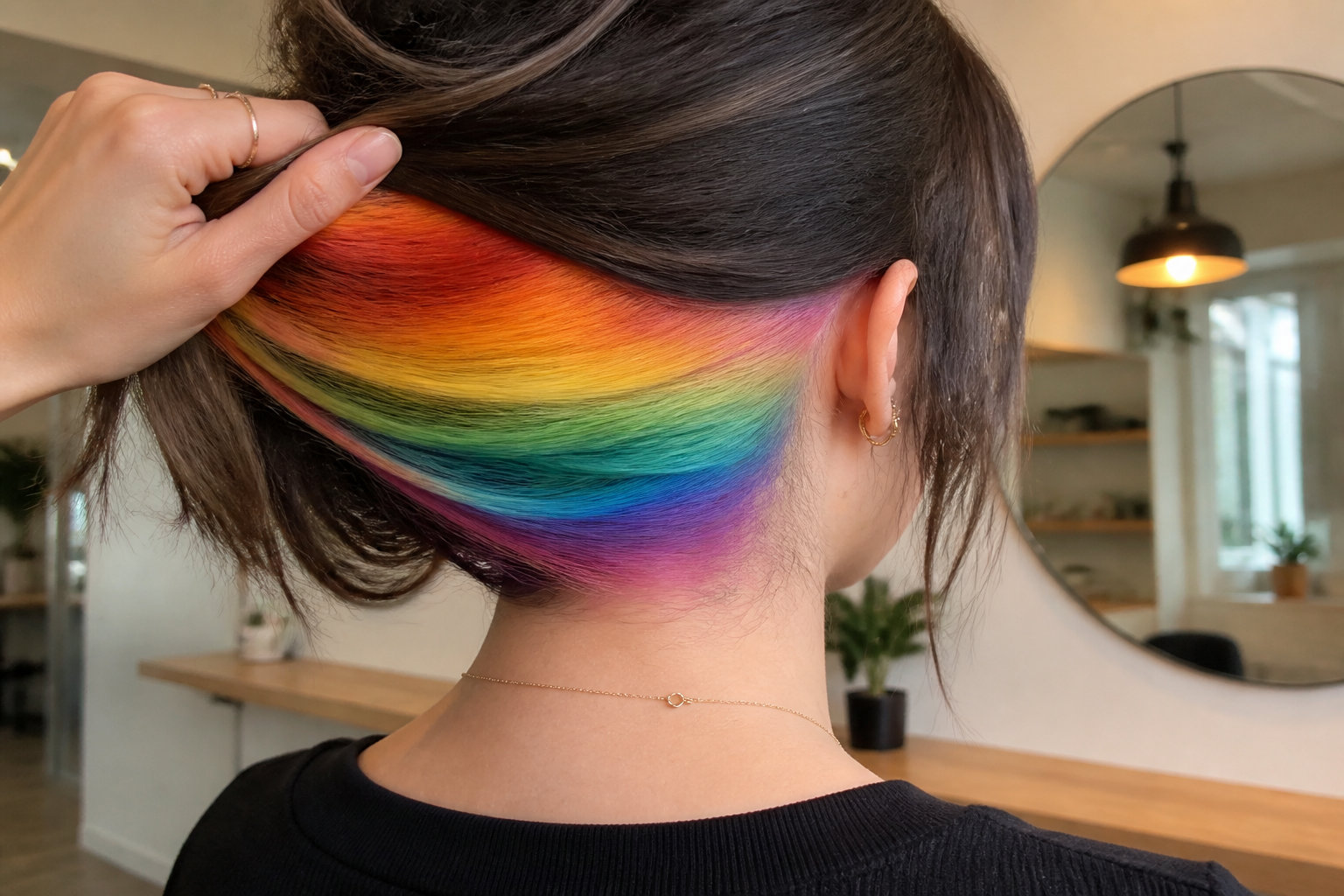 Quel style de rainbow hair adopter pour ton look ?