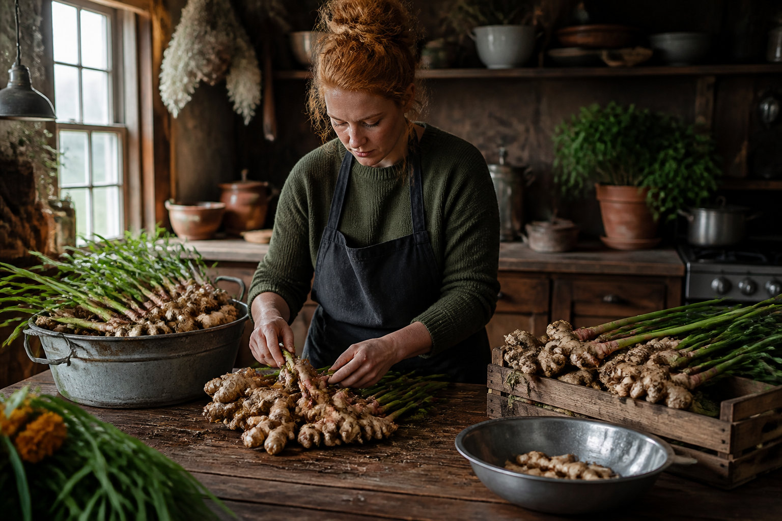 Récolte et conservation : savoure enfin tes propres rhizomes